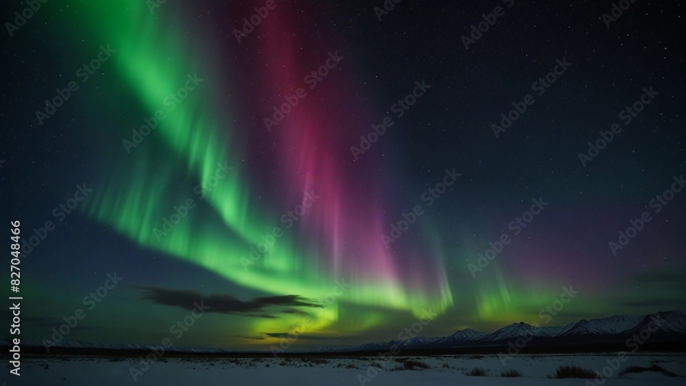 beautiful and peaceful view of the aurora beautiful and peaceful view of the aurora