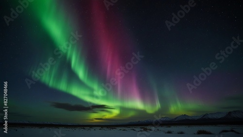 Wallpaper Mural beautiful and peaceful view of the aurora Torontodigital.ca