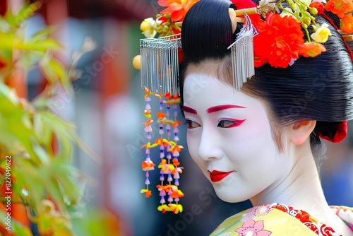 舞子.舞妓.花魁.芸子.芸者.日本 photo