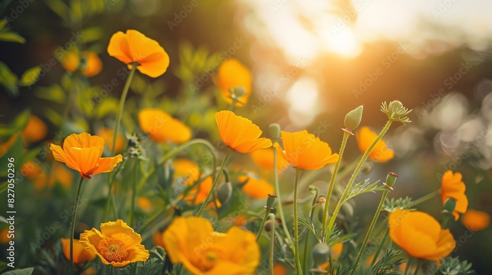 Yellow flowers with the option of tinting. Flower panorama for spring and summer. Heliopsis flowers in soft light on a blurred background for design and decoration. Yellow flowers with the option of tinting. Flower panorama for spring and summer. Heliopsis flowers in soft light on a blurred background for design and decoration.