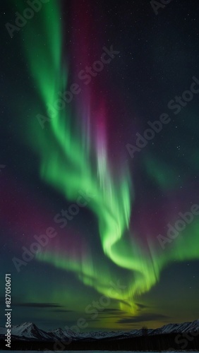 Wallpaper Mural beautiful and peaceful view of the aurora Torontodigital.ca