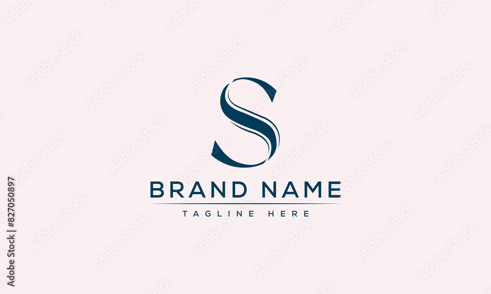 Logo design letter S . Elegant modern. Vector template. Logo design letter S . Elegant modern. Vector template.