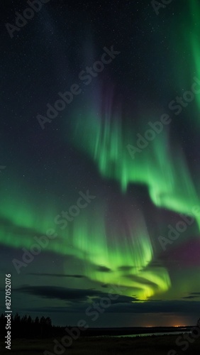 Wallpaper Mural beautiful and peaceful view of the aurora Torontodigital.ca