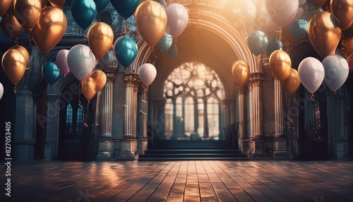 Balloons interior architecture  photo