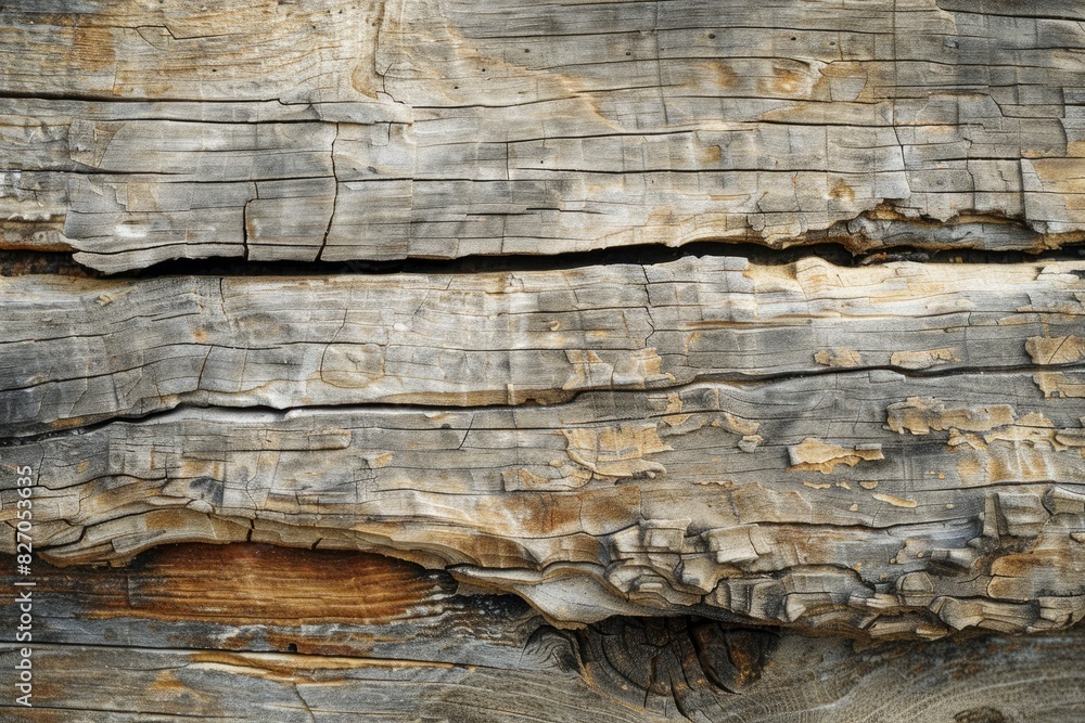 Old wood grunge texture closeup style - generative ai Old wood grunge texture closeup style - generative ai