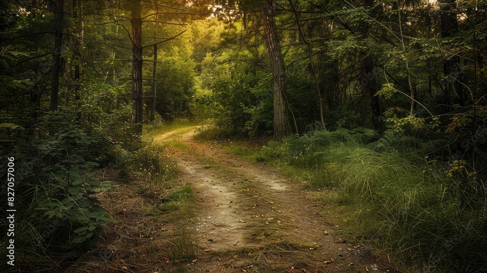 Obraz premium Path to the woods