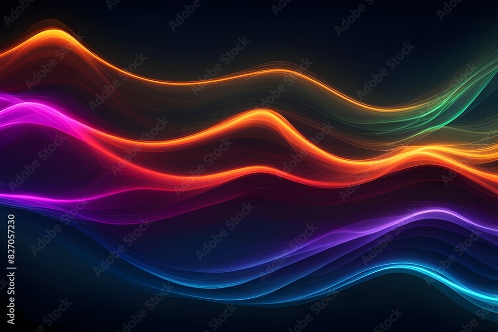 abstract neon waves background, backgrounds abstract neon waves background, backgrounds