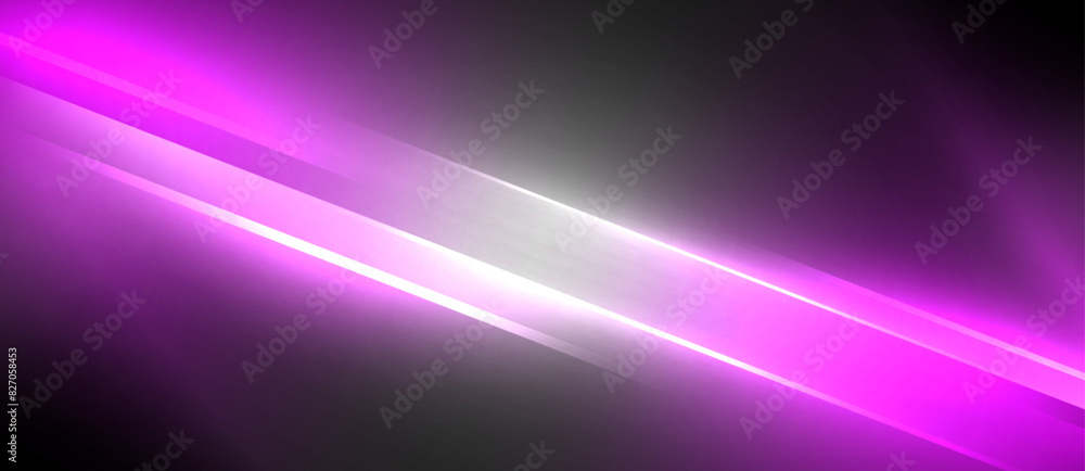 Neon dynamic diagonal light rays background. Techno digital geometric concept design for wallpaper, banner, presentation, background Neon dynamic diagonal light rays background. Techno digital geometric concept design for wallpaper, banner, presentation, background