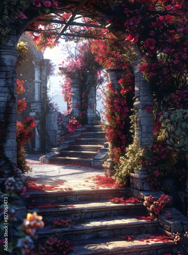 Stairway Leading to a Secret Garden