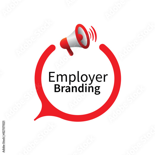 Employer Branding on white background