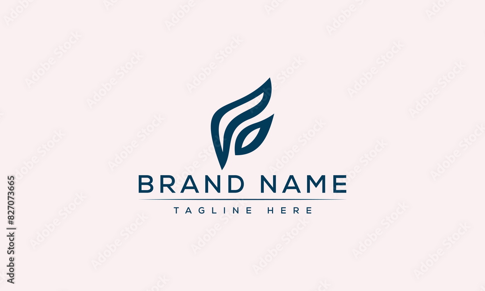 Logo design letter F . Elegant modern. Vector template. Logo design letter F . Elegant modern. Vector template.