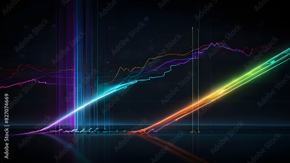 Crafting Straight Motion Lines on Glowing Backgrounds for Stunning Designs ai generative Crafting Straight Motion Lines on Glowing Backgrounds for Stunning Designs ai generative