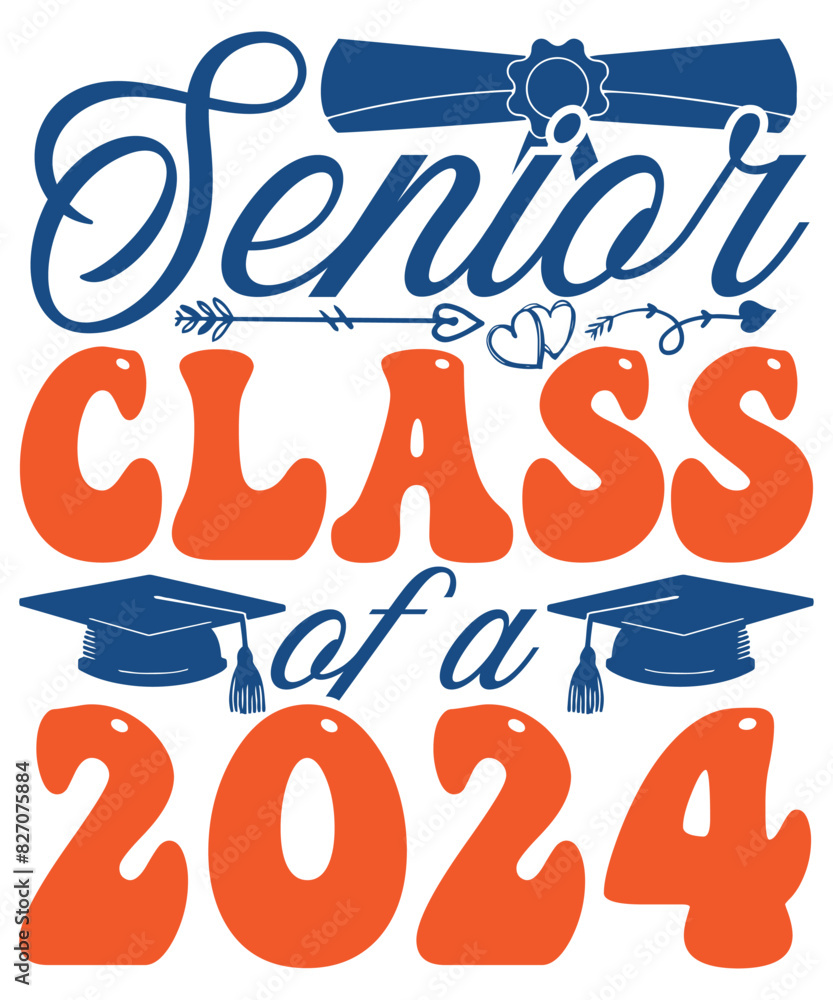 Senior Class Of A 2024 SVG, Senior 2024, Graduation Svg Bundle, Proud ...