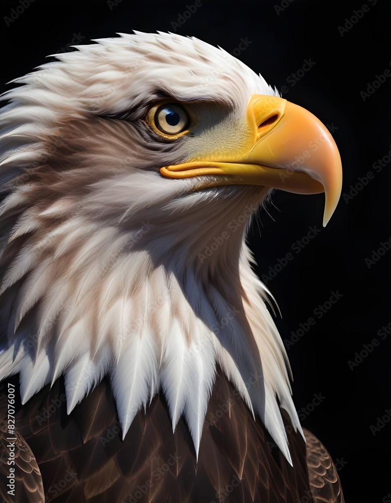 Fototapeta premium portrait of the eagle