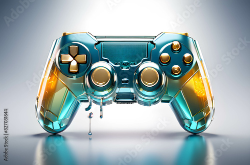 Gamepad, controller or video game joystick console.