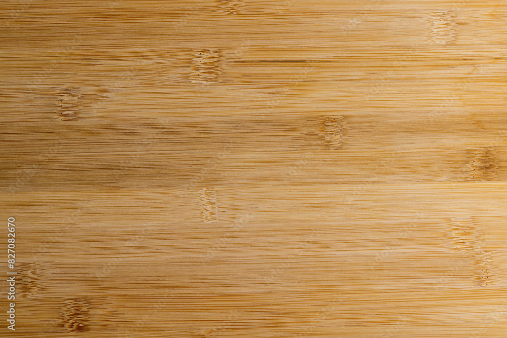 Fotografie new striped bamboo board close-up