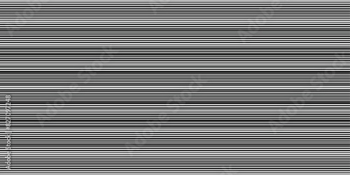 horizontal line, black straight lines vector seamless pattern isolated on white background.