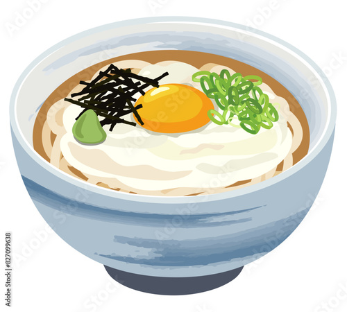 食事_和食_麺類_山かけうどん