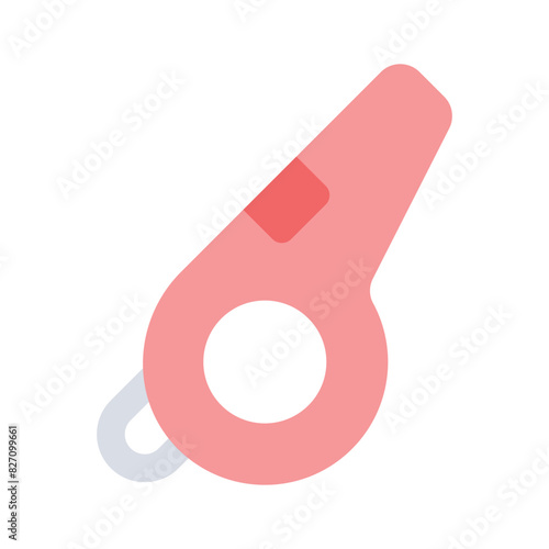 Premium icon of whistle ready to use vector photo
