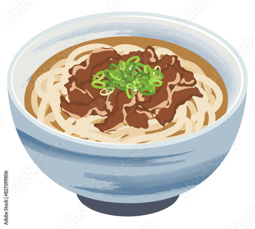 食事_和食_麺類_肉うどん