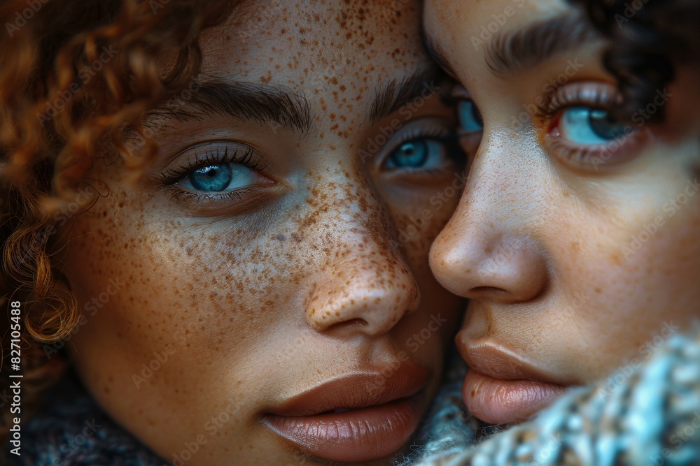 Harmony Among Races - Close-Up Portraits of Diverse Ethnic Eyes Harmony Among Races - Close-Up Portraits of Diverse Ethnic Eyes