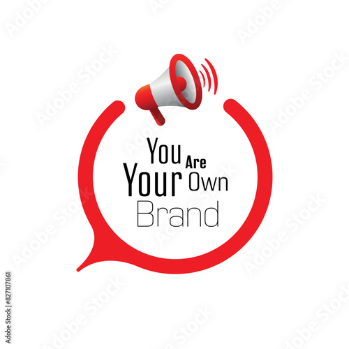 You Are Your Own Brand text