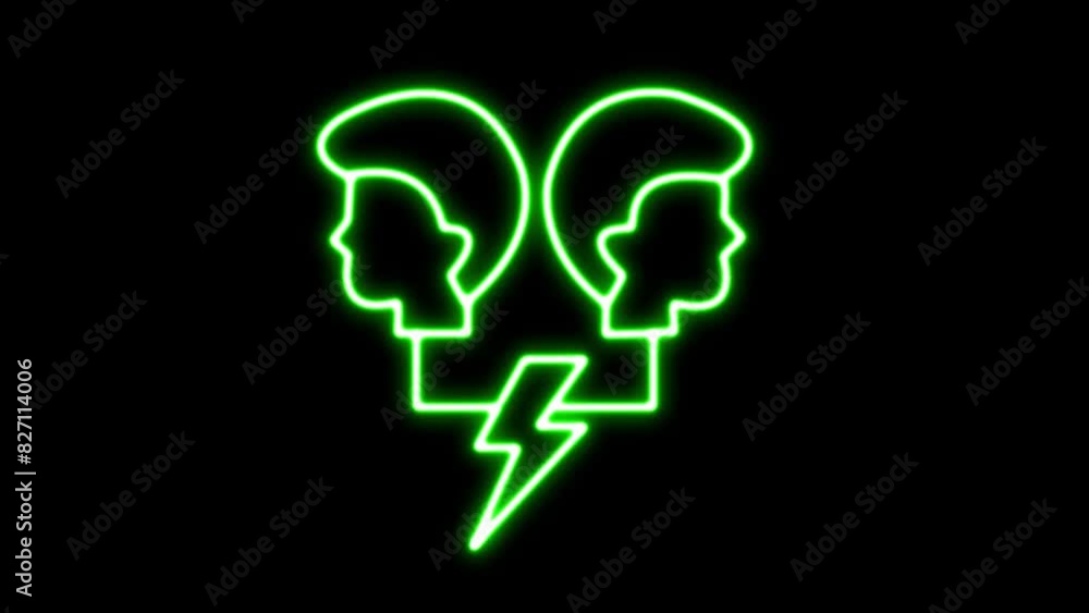 depression psychological problems neon light sign vector. depression psychological problems illustration