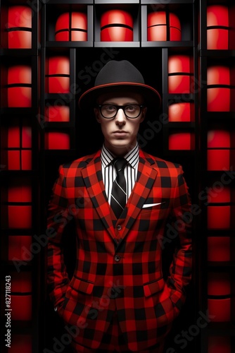 man with fashion tailored UHD Wallpapar