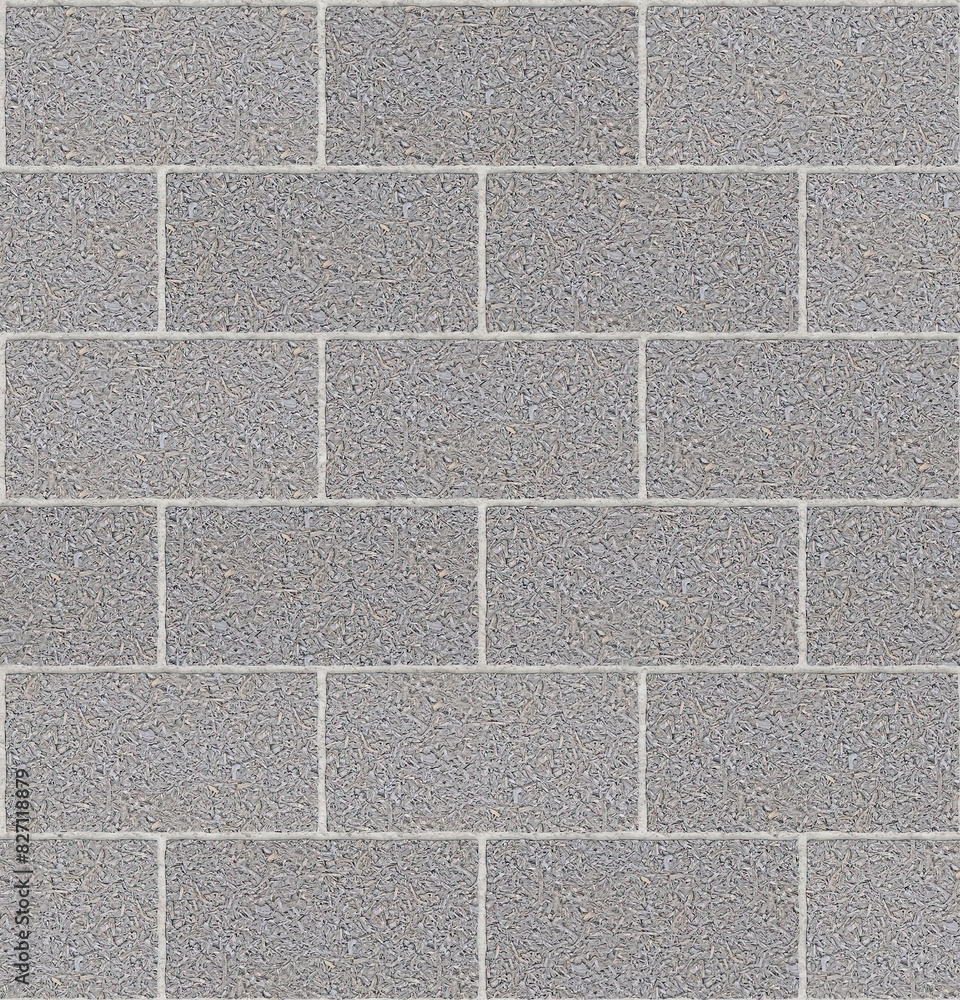 Fototapeta premium seamless colored Hempcrete gray block building material mixture of hemp shiv