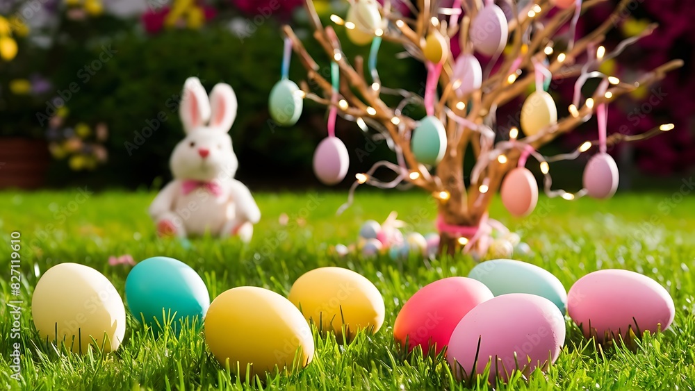 easter background wallpaper, Generative AI. easter background wallpaper, Generative AI.