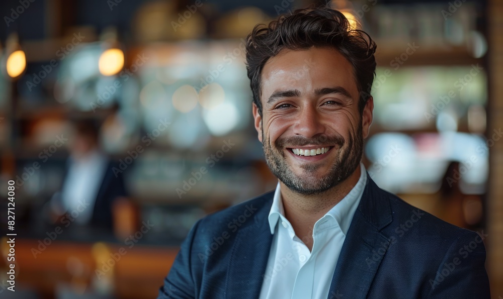 business man smiling at the camera business man smiling at the camera