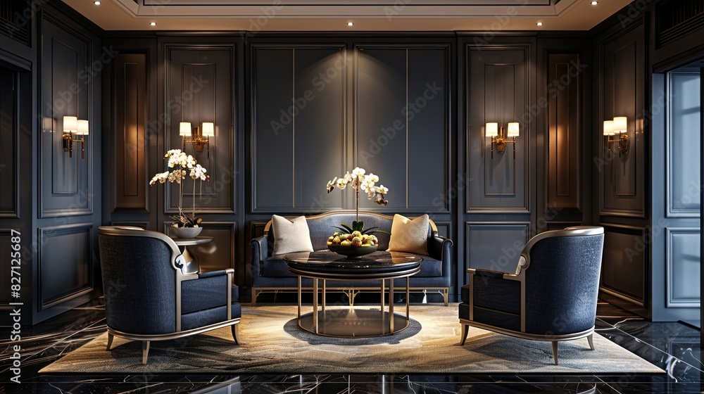 Fototapeta premium modern living room