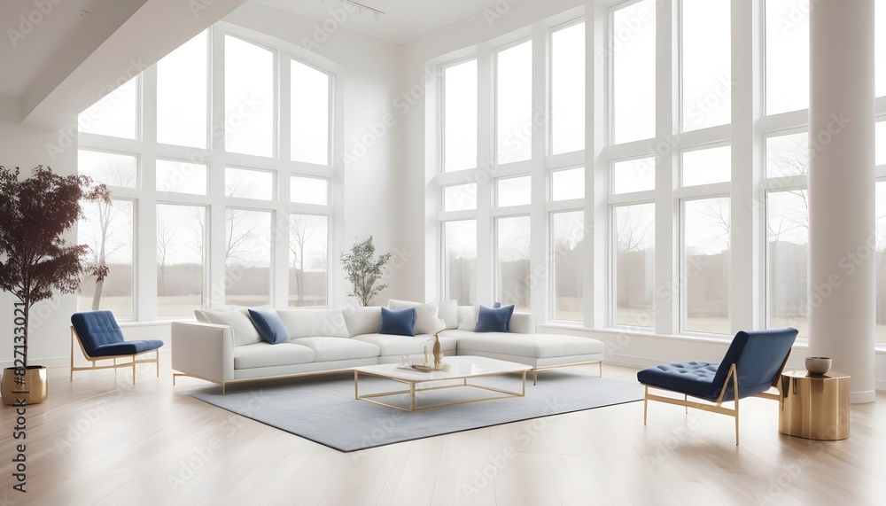 white and gold theme interior modern minimalism photo realism white and gold theme interior modern minimalism photo realism