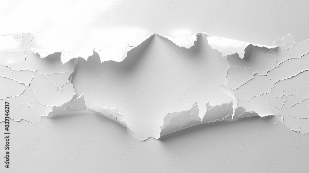 Obraz premium abstract white paper background
