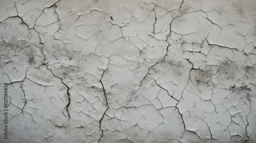 A close-up of rough concrete wall with cracks and irregularities, highlighting its rugged and industrial texture A close-up of rough concrete wall with cracks and irregularities, highlighting its rugged and industrial texture