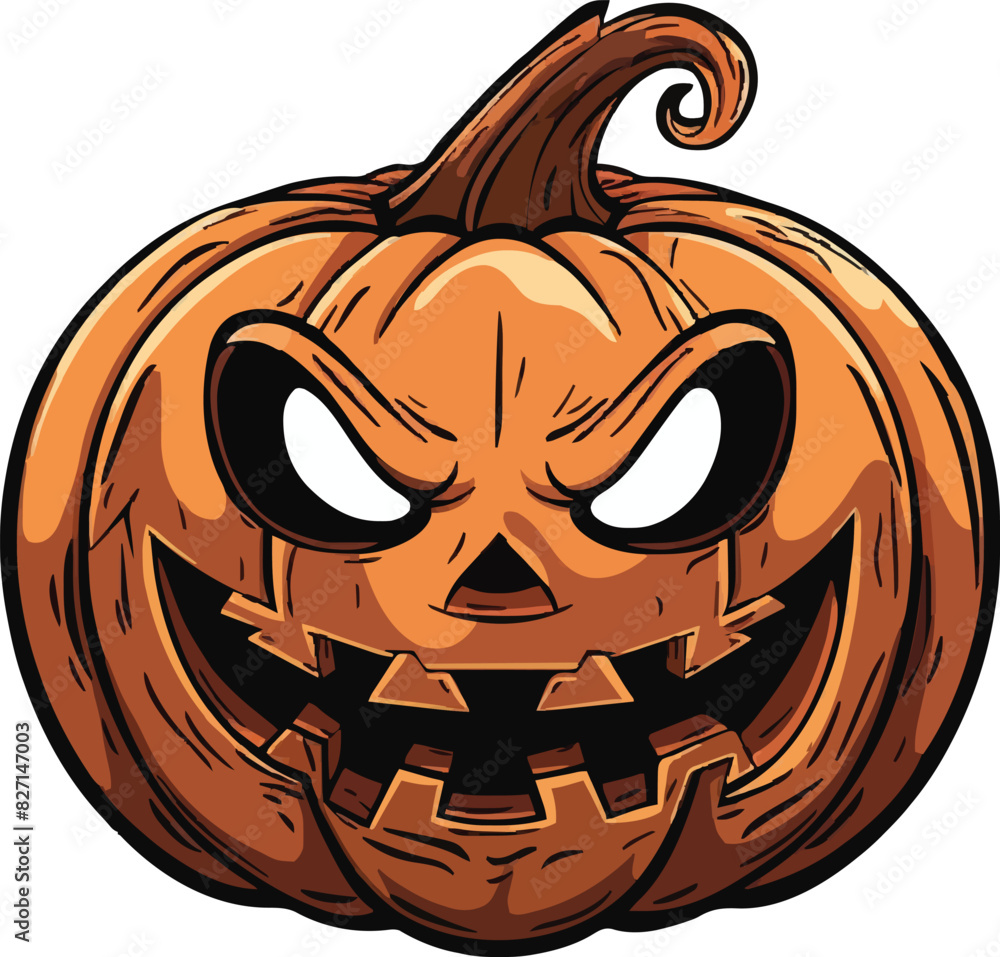 Fototapeta premium Pumpkin - squash for Halloween 
