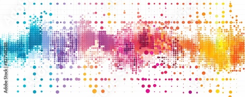 Colorcoded data chart, using distinct colors for different categories, clear and visually organized, perfect for complex data sets