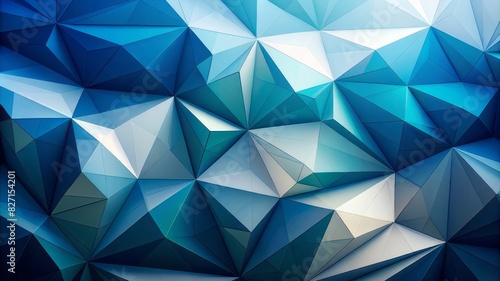 abstract triangle background © TrueAI