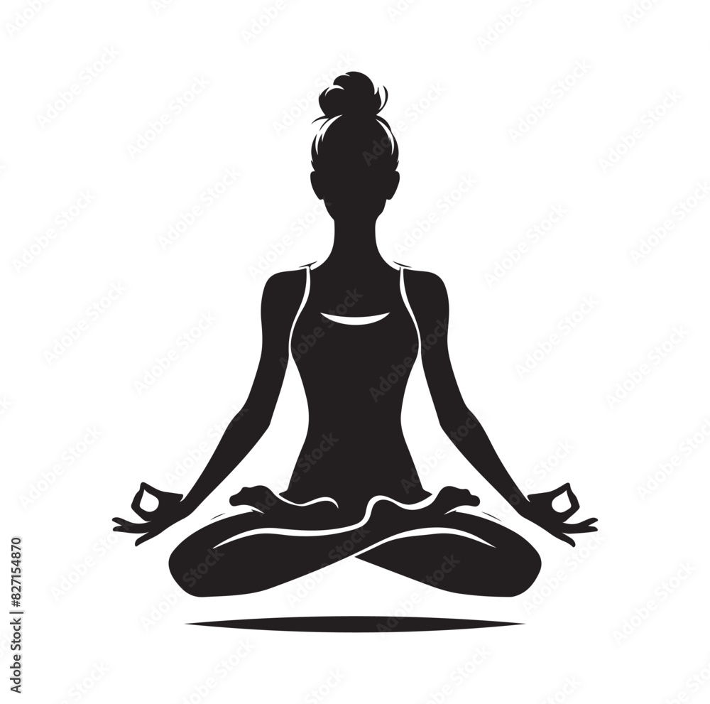 Gymnastics female silhouette illustration Gymnastics female silhouette illustration