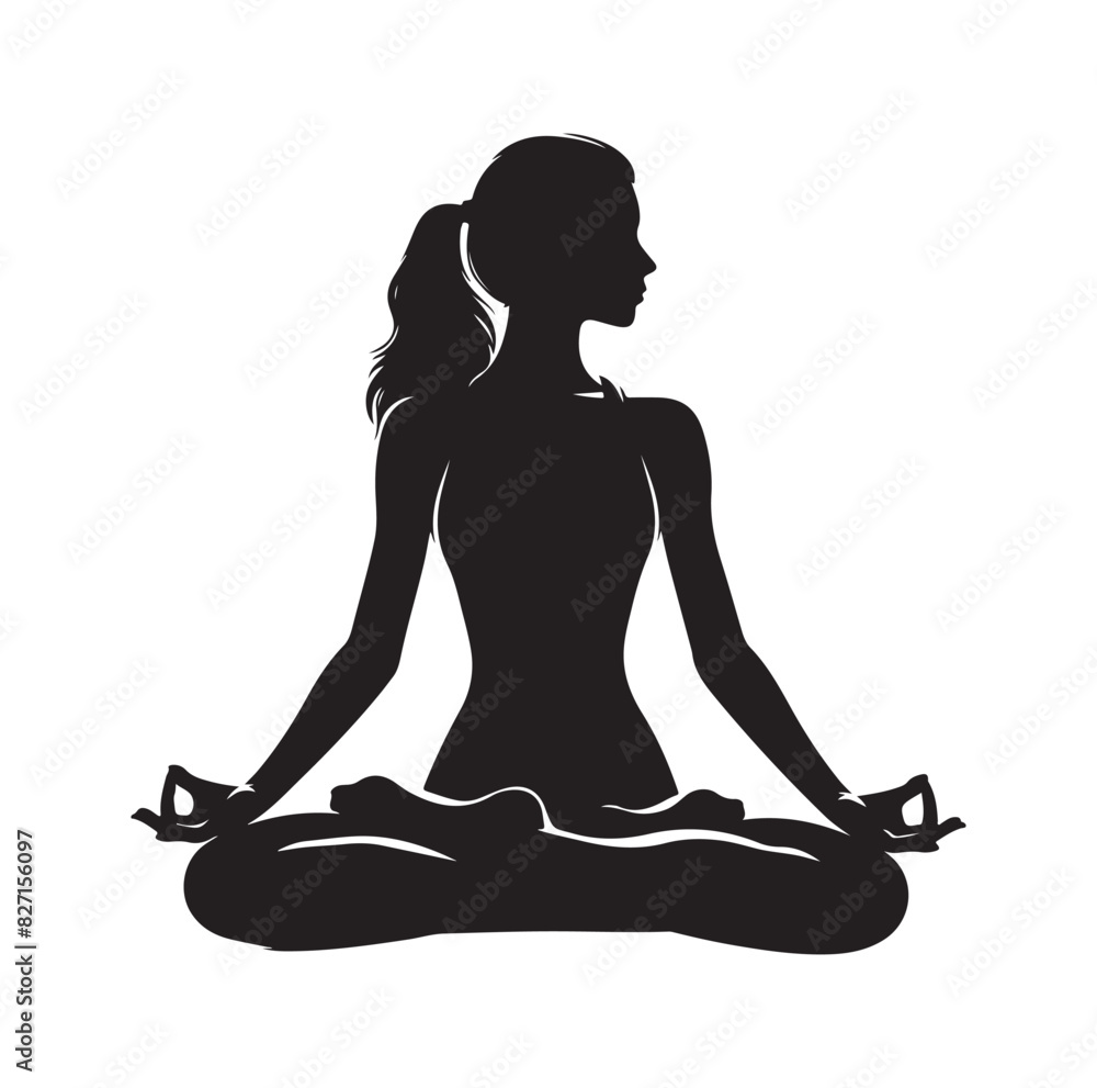 Gymnastics female silhouette illustration Gymnastics female silhouette illustration