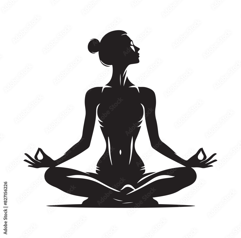 Gymnastics female silhouette illustration Gymnastics female silhouette illustration