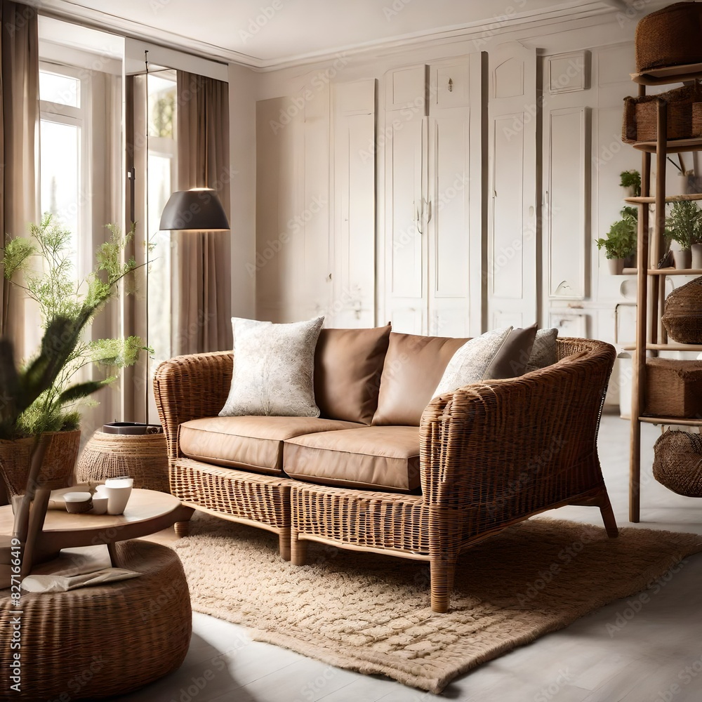 Fototapeta premium living room interior