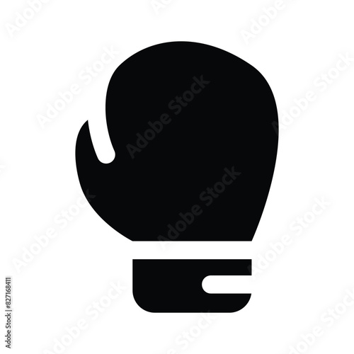 Trendy icon of boxing glove, editable vector of gaming hand cover