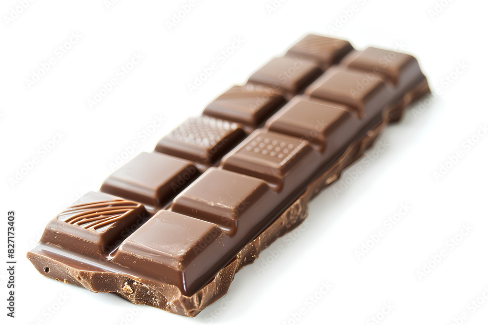 chocolate bar, white background, vector, 3d rendering chocolate bar, white background, vector, 3d rendering