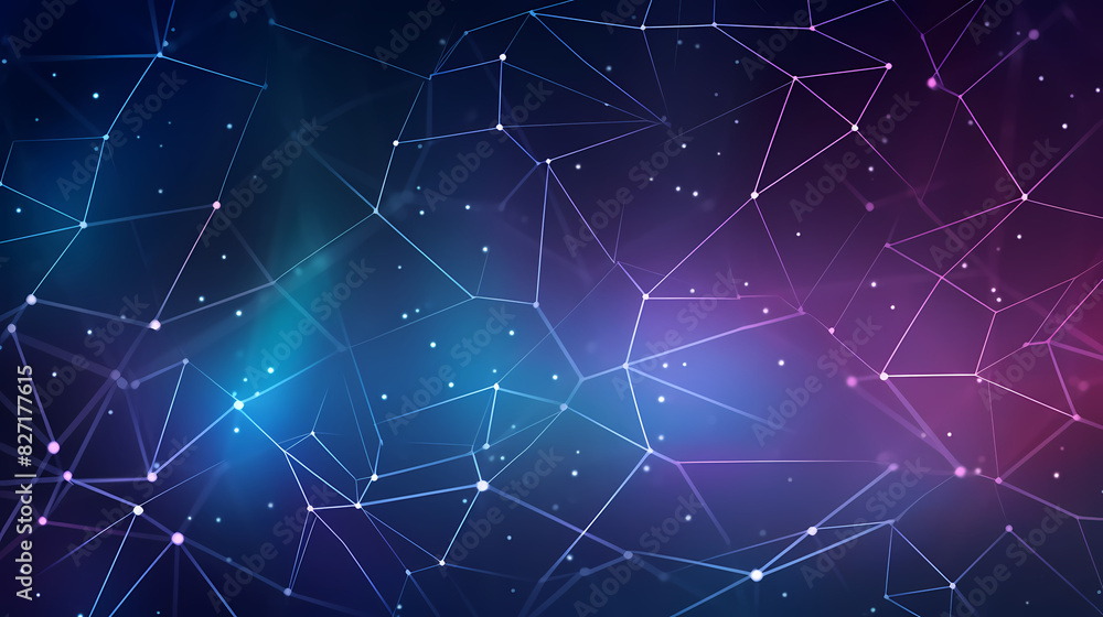 Modern scientific background with hexagons lines vector image Modern scientific background with hexagons lines vector image