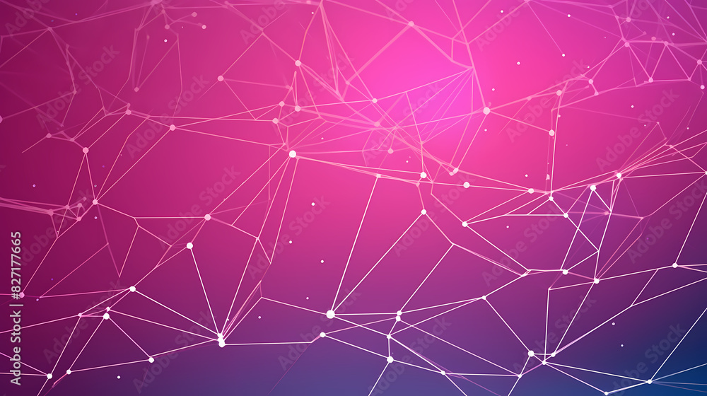 Fototapeta premium Modern scientific background with hexagons lines vector image