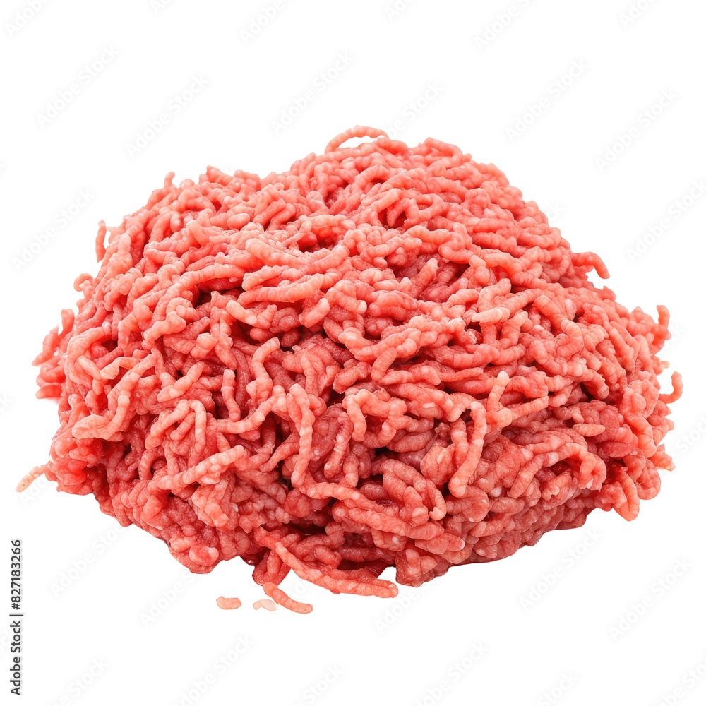Pile of Fresh Ground Beef Pile of Fresh Ground Beef