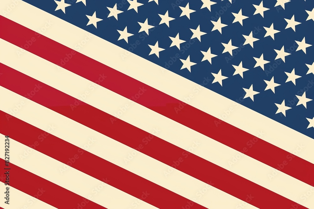 Fototapeta premium american flag background