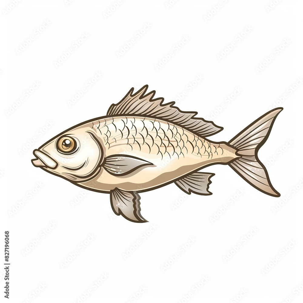 Fototapeta premium Fish Minimalist