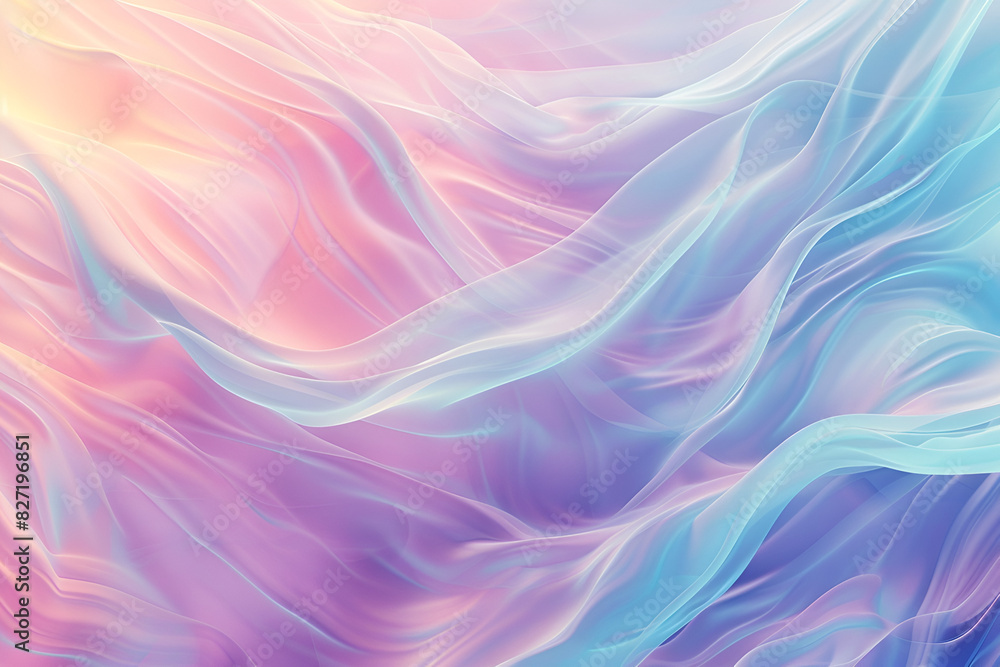 Abstract background with soft pastel waves gradient colors for designing apps or products Abstract background with soft pastel waves gradient colors for designing apps or products
